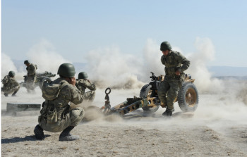 Bir qrup hərbçi “Hərbi xidmətlərə görə” medalı ilə təltif edildi - SƏRƏNCAM